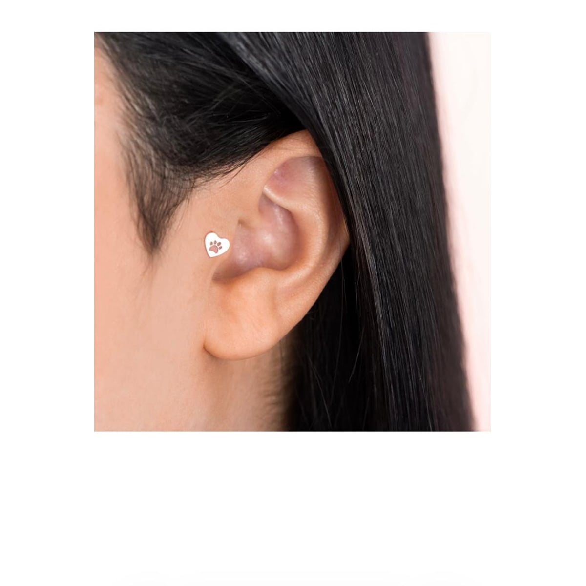 Piercing Coração Pet