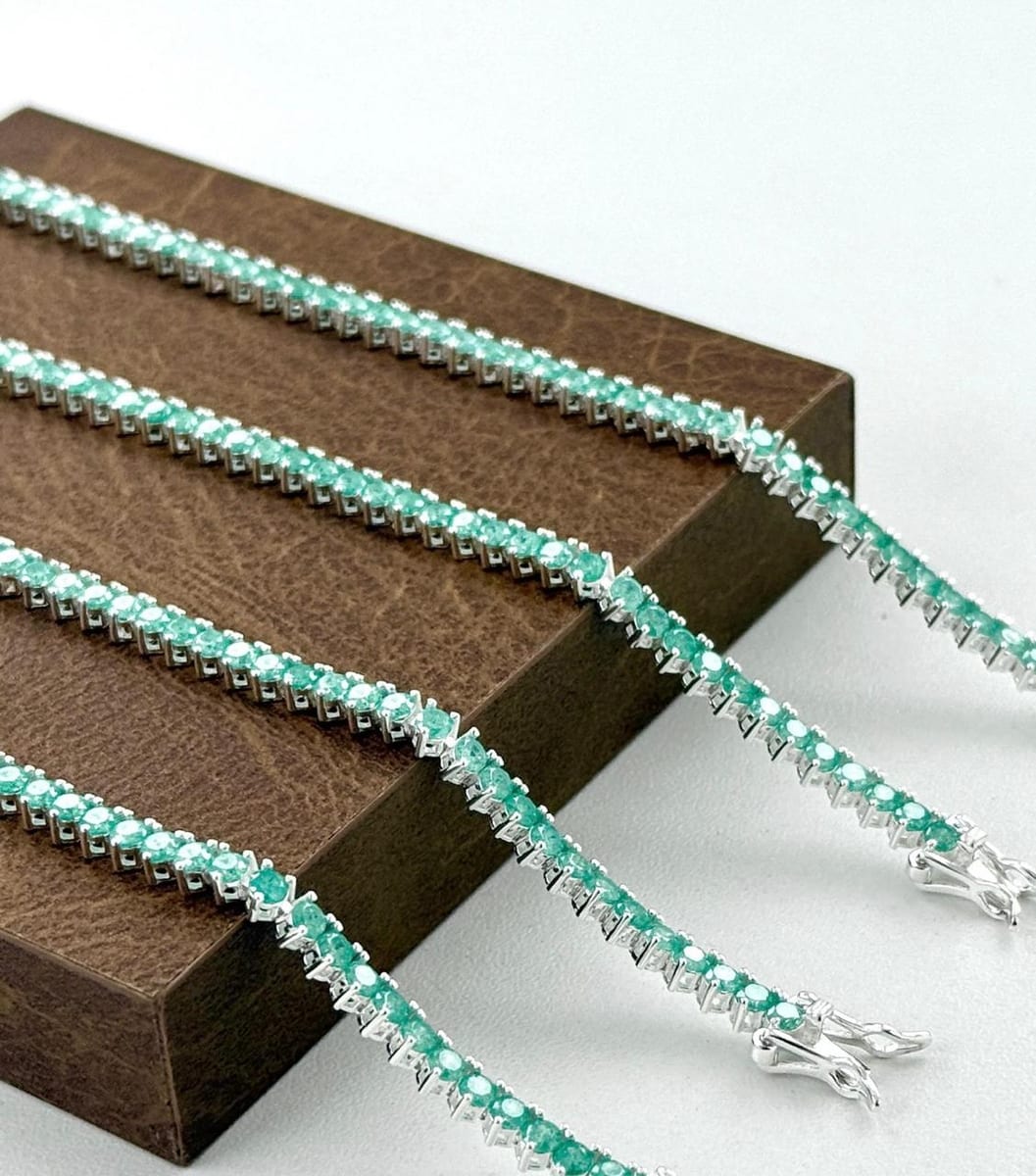 Pulseira Riviera Verde Água